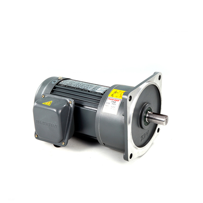Yüksek Oranlı GV Orta Dişli Redüktörlü Motor Dikey Özelleştirilmiş 0.1KW-7.5KW 1/3 Faz