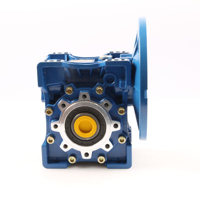 NMRV90 Sonsuz Dişli Kutusu 0.06kW-7.5kW Giriş Flanşlı Büyük çıkış torku