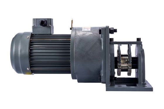 Kompakt Yapı 22rpm Dişli Fren Motoru Zincirli Tekerlek Çıkışı