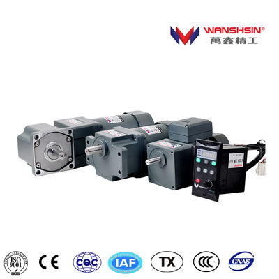 Yüksek Torklu Alüminyum AC Dişli Motoru 9W 91KW 400RPM