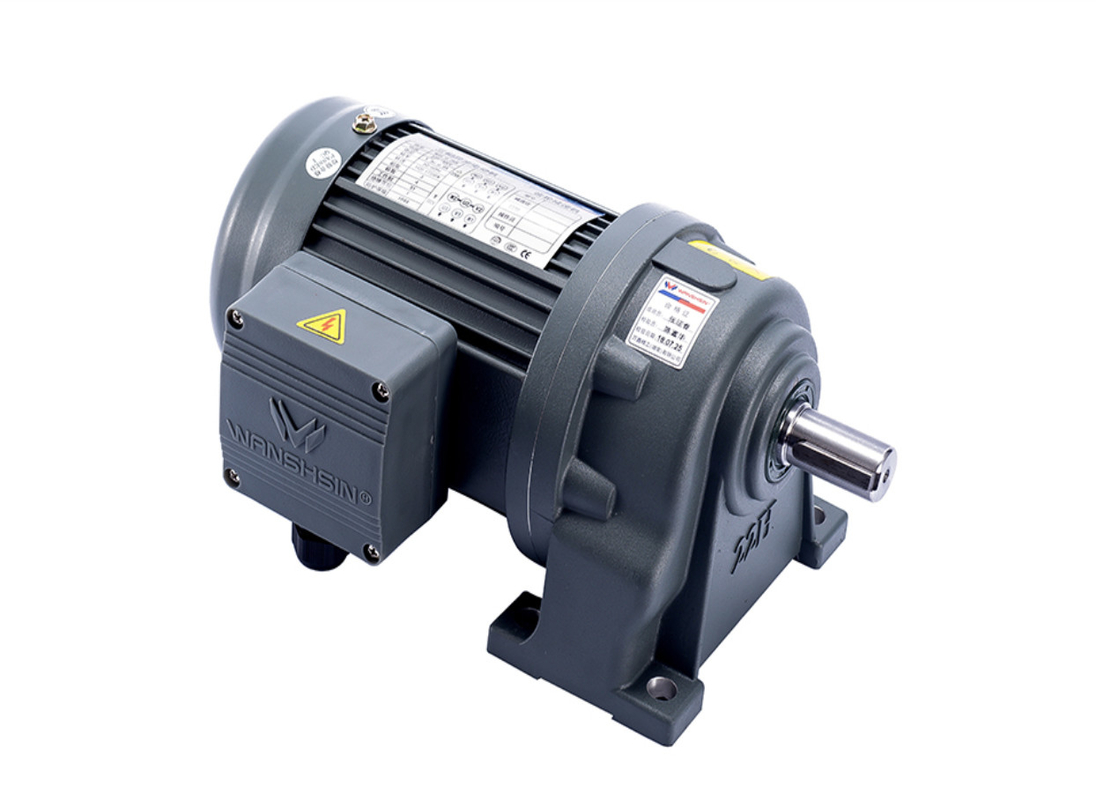 AC Orta Dişli Motor Yatay Dikey 1/3 Faz 220v 380v Yüksek Tork Mili