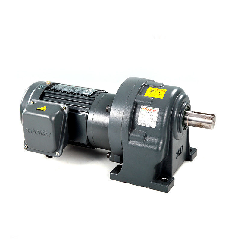 Helis Dişli AC Motor Tek Fazlı Redüktörlü Motor Redüksiyon Oranı 1:50