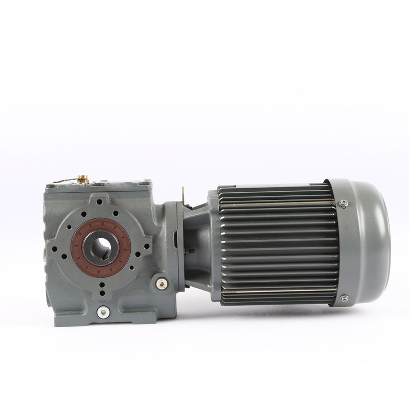 Flanşlı 62HRC Helisel Sonsuz Dişli Motor 2 Aşamalı